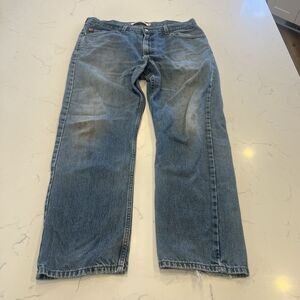 Levi's 505 Men's Straight Leg Cotton Jeans Size 38x30 2000’s Made In Bangladesh